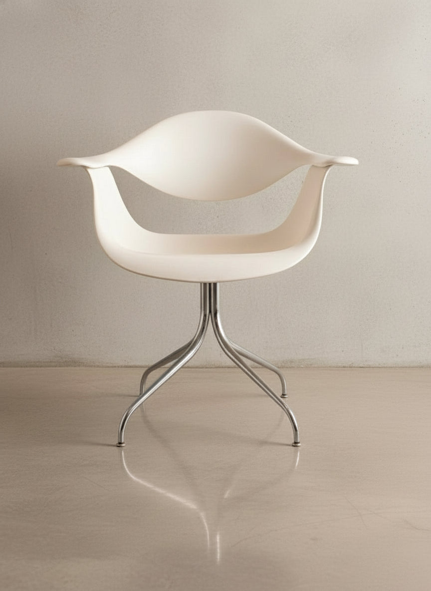 Swag Leg Armchair by George Nelson for Herman Miller. Set of six. On sale.