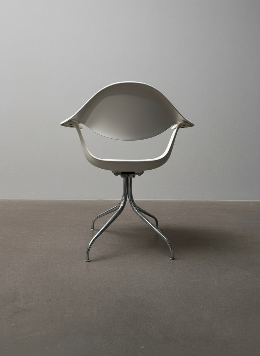 Swag Leg Armchair by George Nelson for Herman Miller. Set of six. On sale.