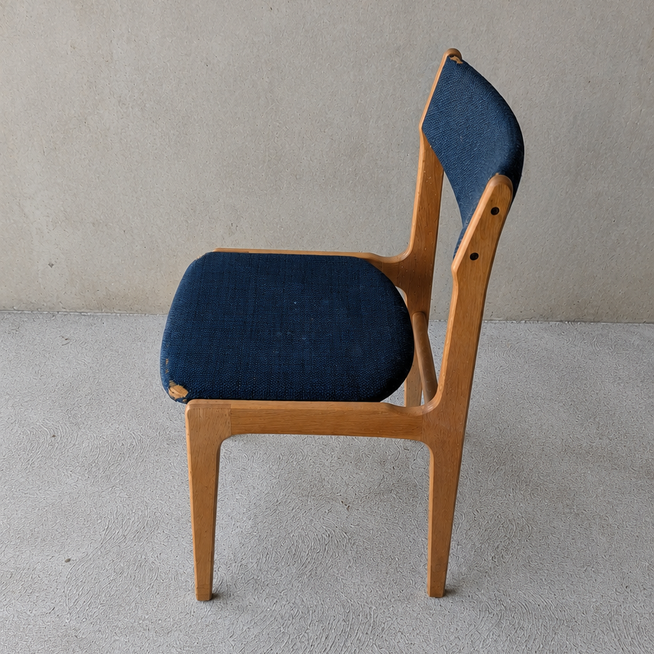 Erik Buch Teak Dining Chairs — Set of 8. (Under Restoration.)