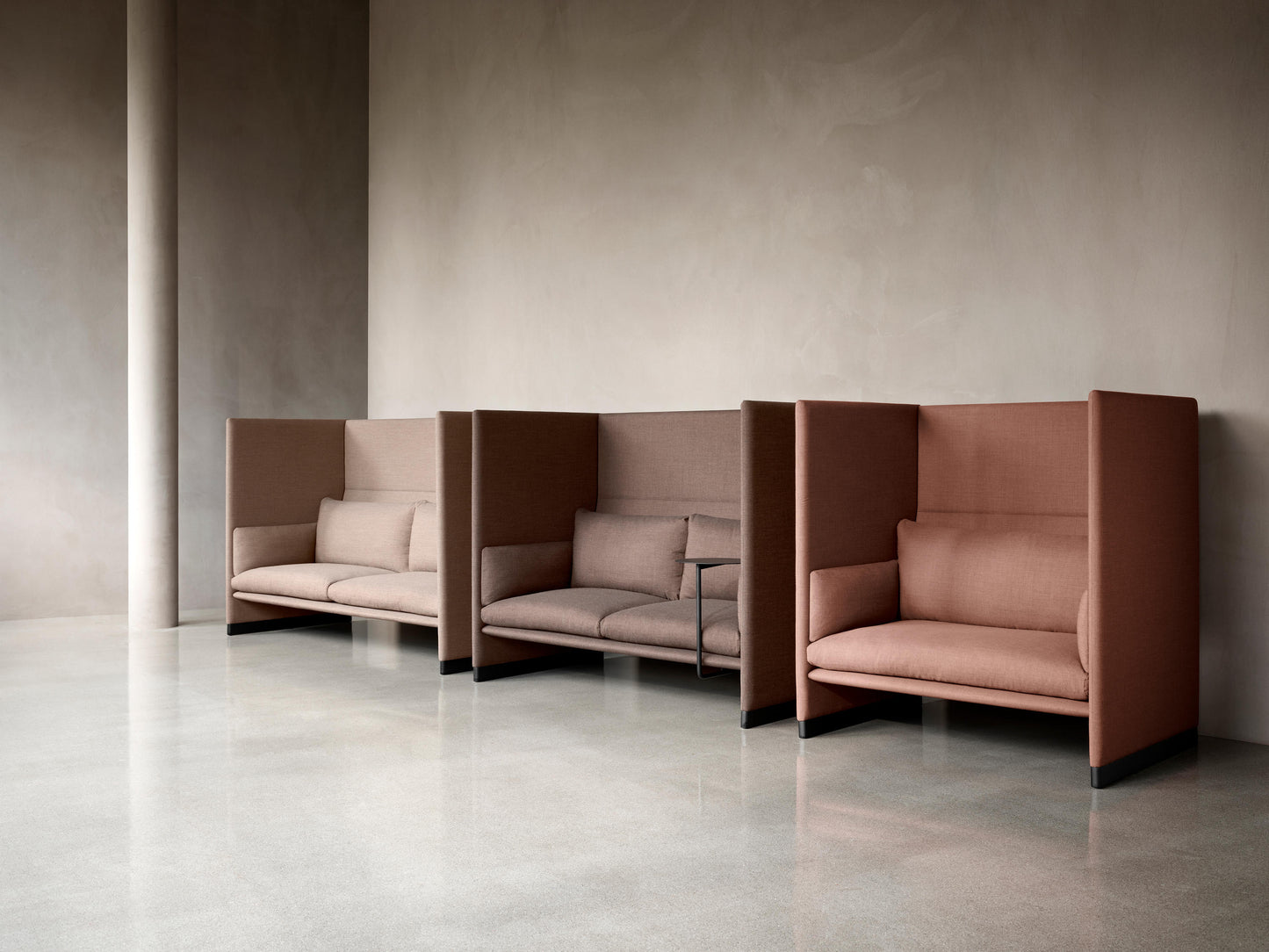 Wendelbo Case Sofa - High Back 2 seat.