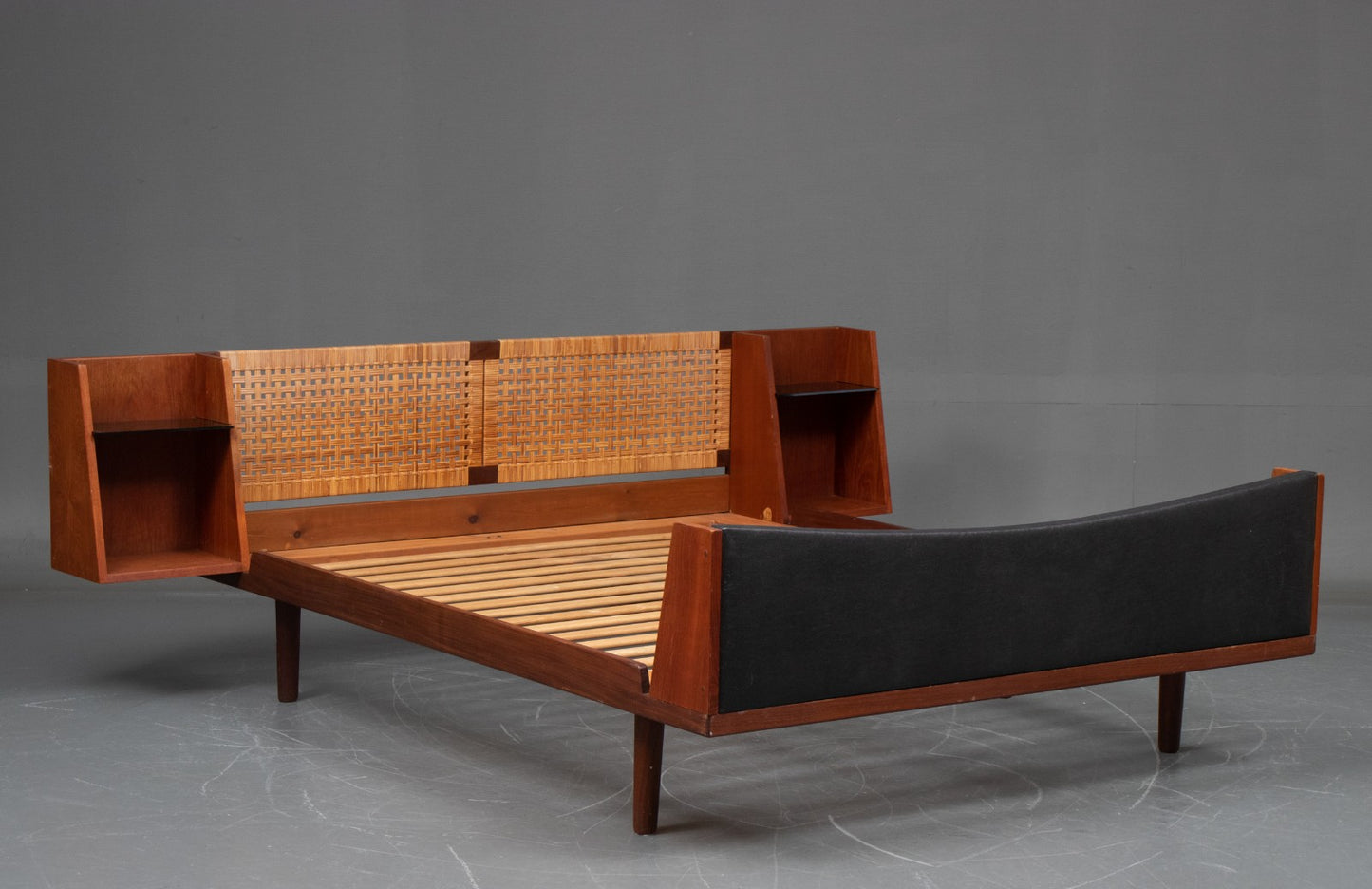 European Queen Sized Bed by Hans Wegner. (Under restoration)