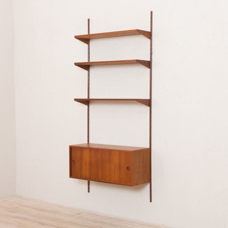 Kai Kristiansen Rosewood and teak FM Reolsystem options.