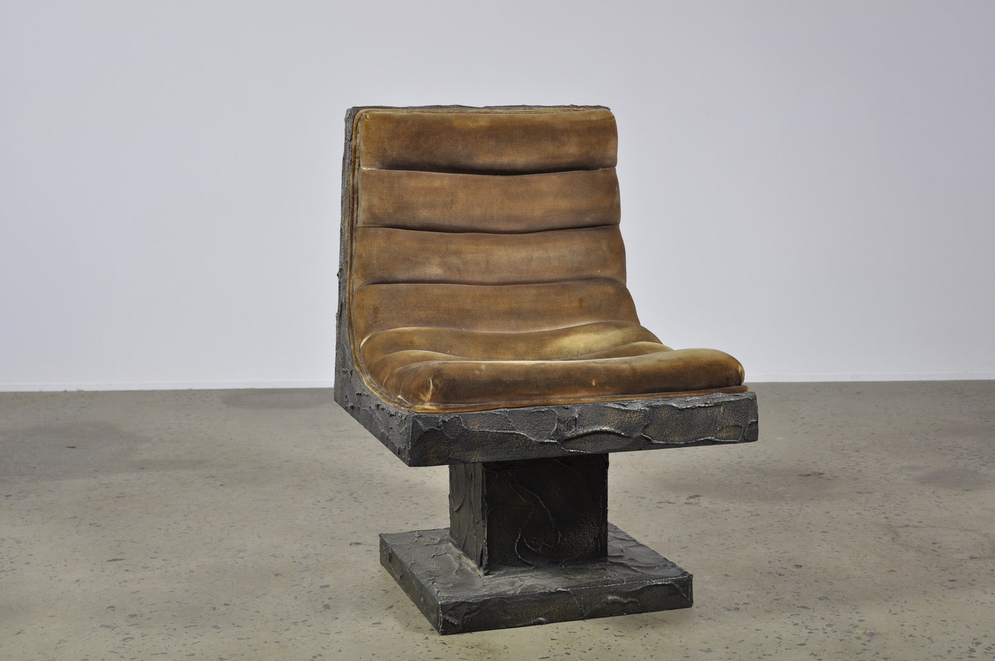 Paul Evans sculptured bronze chair - Case 22