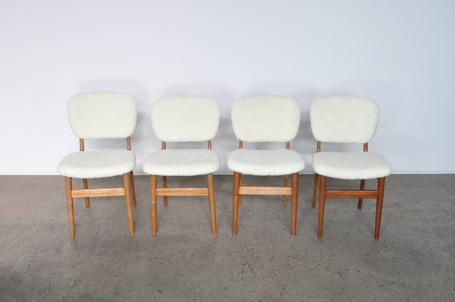 Elite dining chairs . Set of four .
