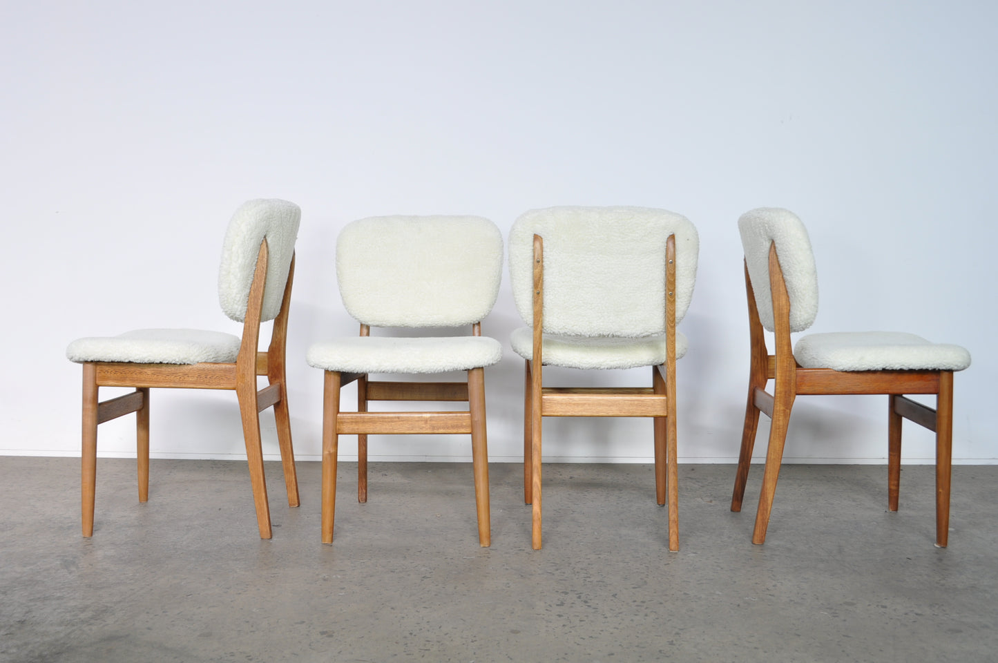 Elite dining chairs . Set of four .