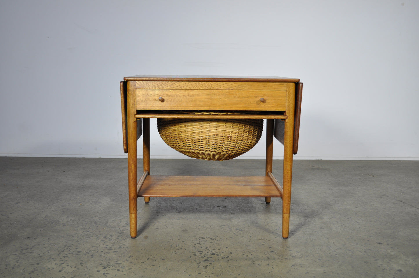 At-33 Sewing Table by Hans J. Wegner for Andreas Tuck.
