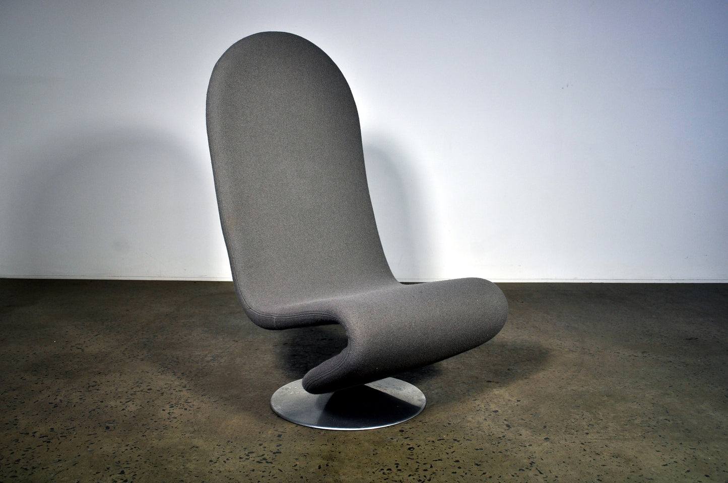 Verner Panton 1-2-3 Lounge chair. Two styles.