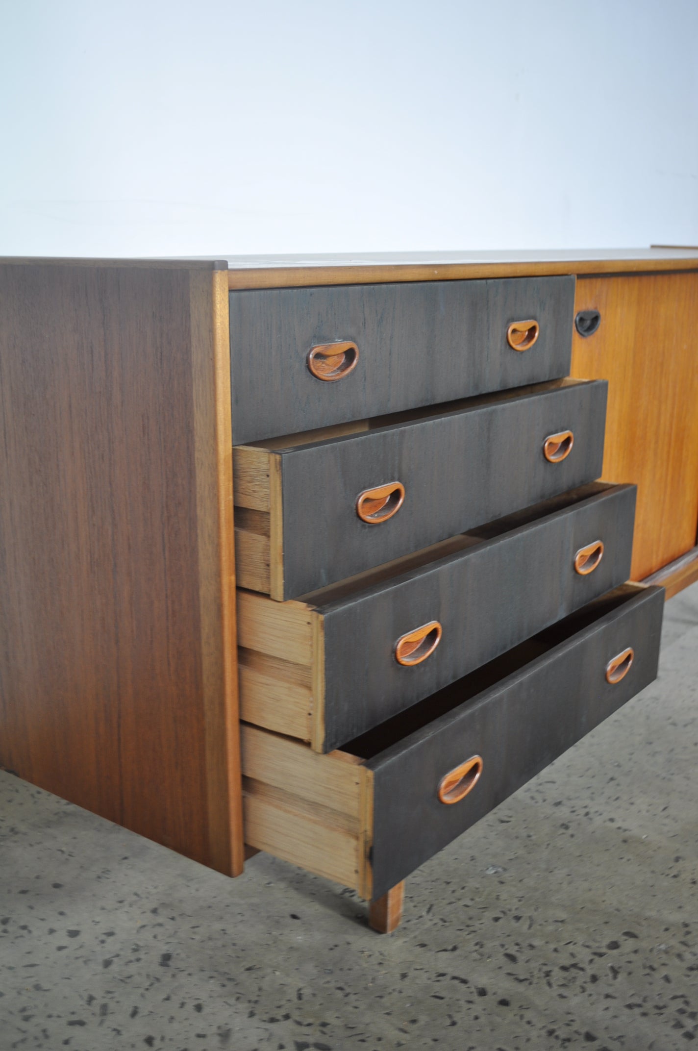 Fler sideboard in teak.