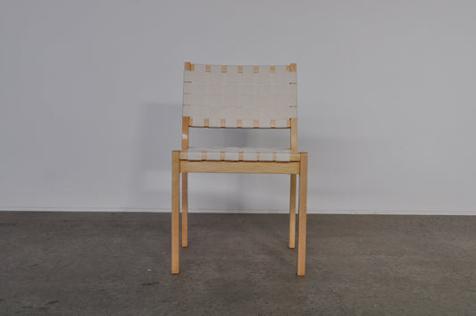 Alvar Aalto dining chairs by Artek in natural. Includes free dining table.