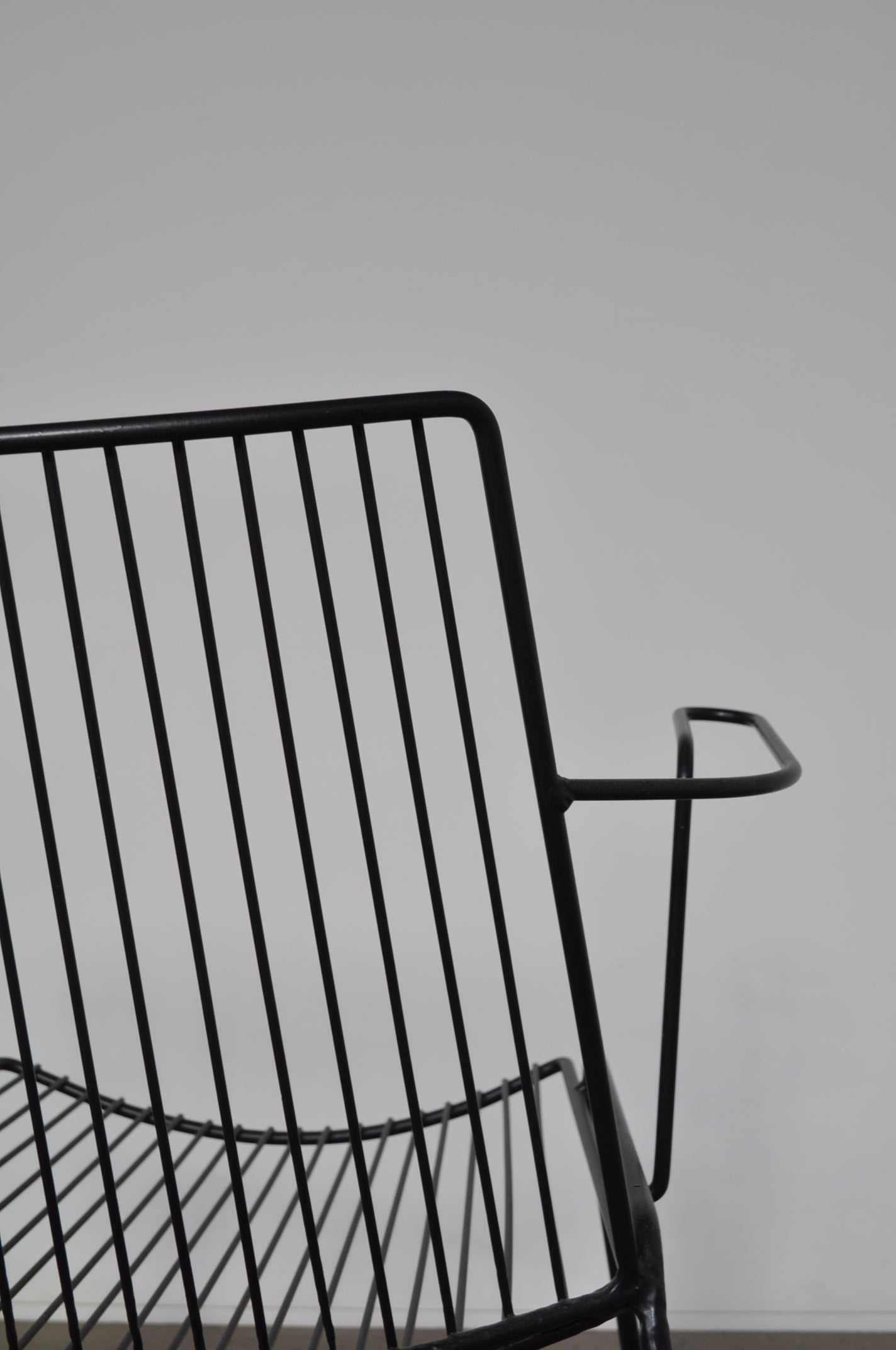 A pair of Breotex chairs and table .