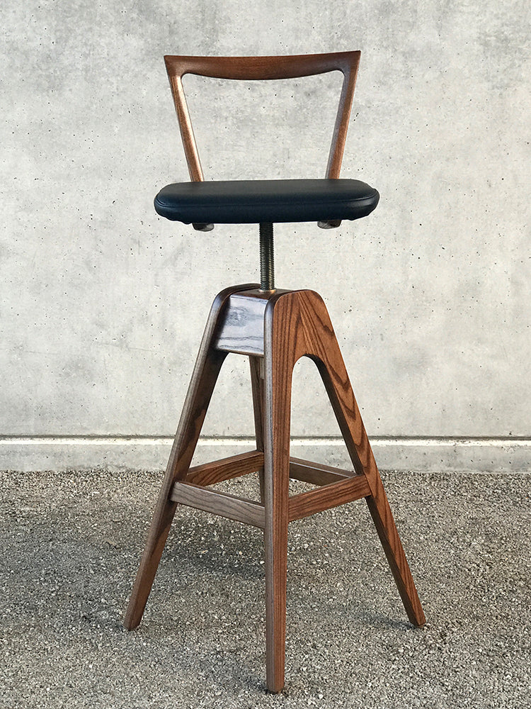 TH Brown Danish Stool