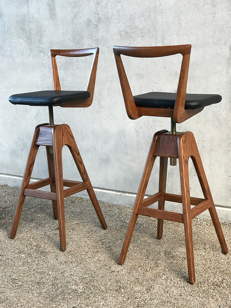 TH Brown Danish Stool