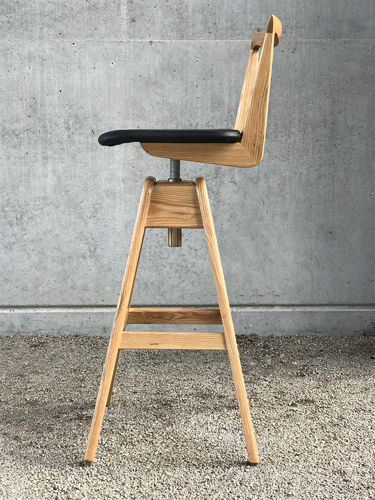 TH Brown Danish Stool