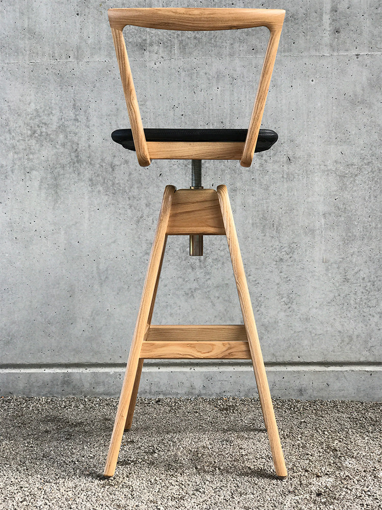 TH Brown Danish Stool