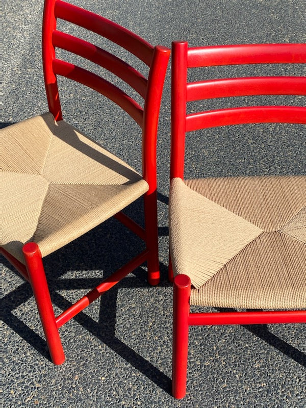 Poul . M Volther Dining chairs.