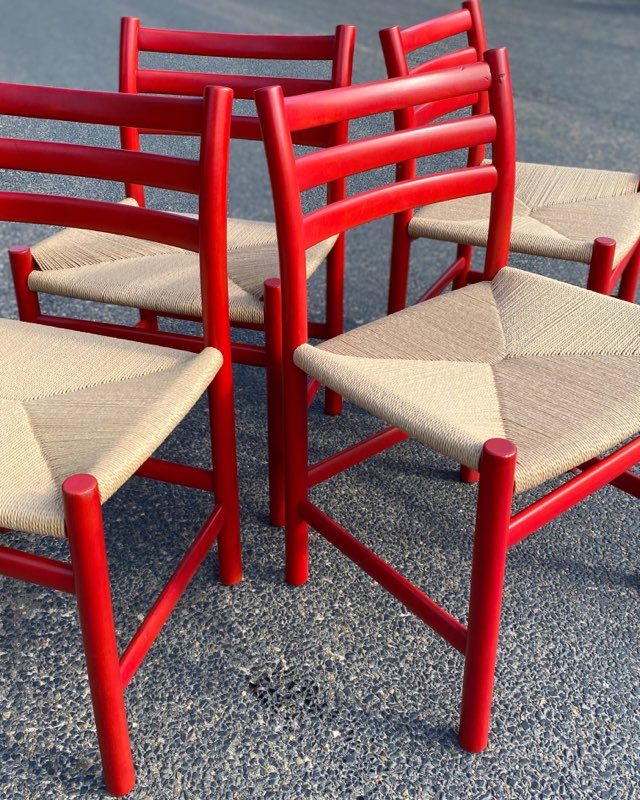 Poul . M Volther Dining chairs.
