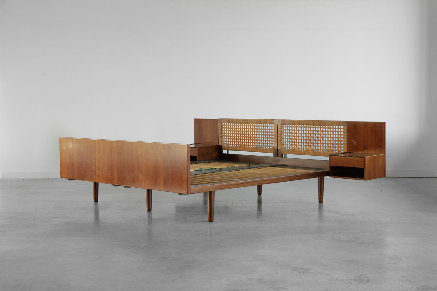 European Queen Sized Bed by Hans Wegner. (Under restoration)