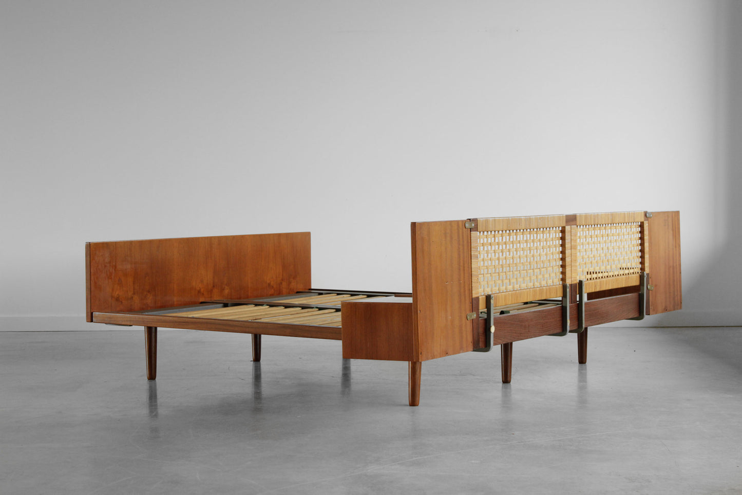 European Queen Sized Bed by Hans Wegner. (Under restoration)